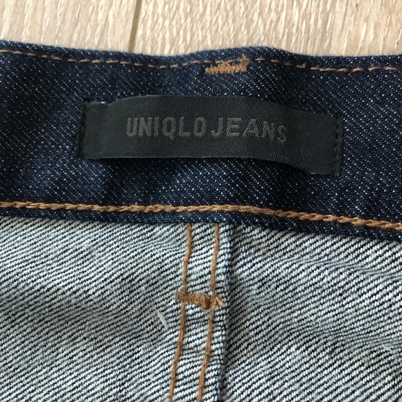 Uniqlo Indigo Tapered Ankle Jeans Size 27 - Picture 7 of 11
